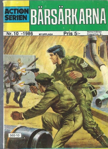 ACTION SERIEN - NR 10 1986 - BÄRSÄKARNA
