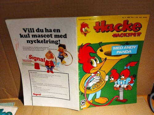 Hacke Hackspett 1969 nr 4, Very fine plus