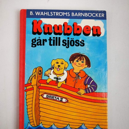 Knubben går till sjöss (541 Hund Båt Hundpensionat Skolavslutning 1982)