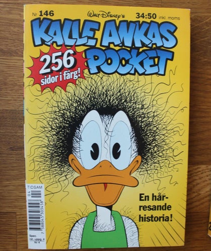 KALLE ANKA POCKET NR 146 1992