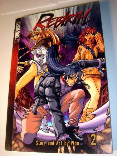REBIRTH MANGA serie på ENGELSKA NY OLÄST 2