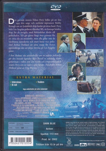 DVD / Dark Blue / Kurt Russell, Lolita Davidovich, Scott Speedman
