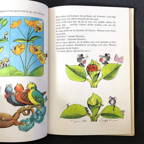 Tuppen Tullan-Karlsson / Tuttal Hebert Freiedrich Barnbok Retro