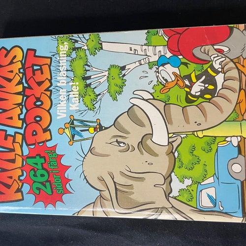 Kalle Ankas Pocket Nr 119, Vilken blåsning, Kalle! Seriepocket