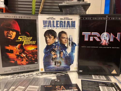 Starship Troopers / Valerian / Tron