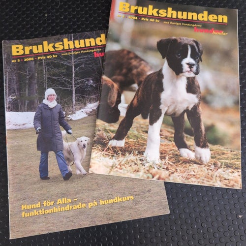 Brukhunden nr 2 2004 och nr 3 2006