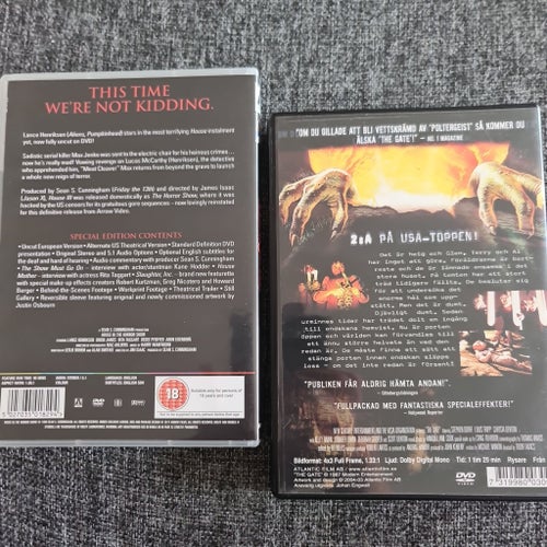 House III och The Gate - DVD