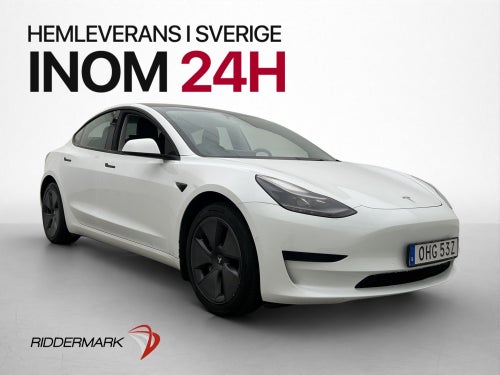 Tesla Model 3 Standard Range Plus Pano Kamera Värmepump