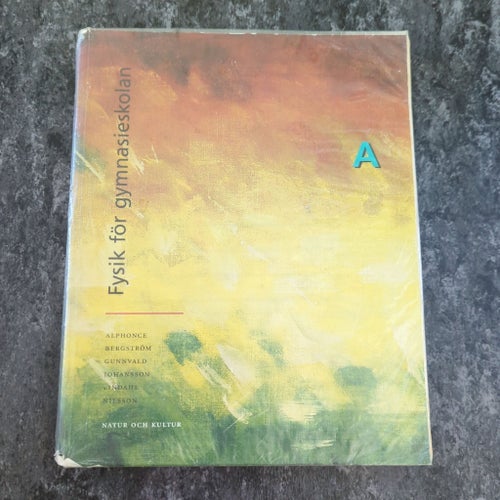 Fysik för gymnasieskolan A, Alphonse m.fl., 1997 bok