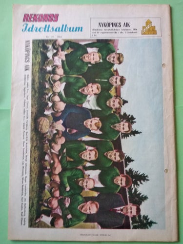 Rekord med sportrevyn nr 19 från 1964