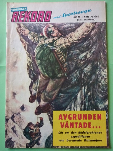 Rekord med sportrevyn nr 19 från 1964