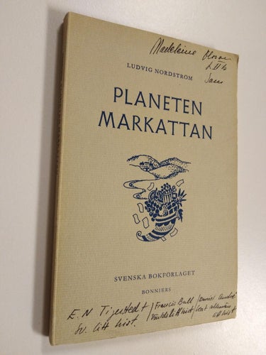Planeten Markattan en liten förhistoria - Ludvig Nordström. bok häftad Fine