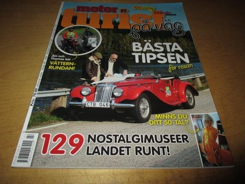 CLASSIC MOTOR ALBUM NR 27. MOTORTURIST PÅ VÄG.