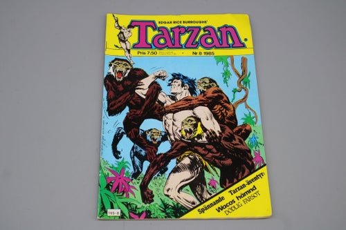 Serietidning : Tarzan Nr 8 1985