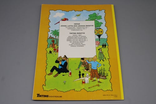 Johan, Lotta och Jockos äventyr - Kobrornas dal 1987 av Hergé