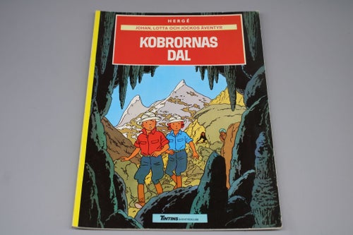 Johan, Lotta och Jockos äventyr - Kobrornas dal 1987 av Hergé