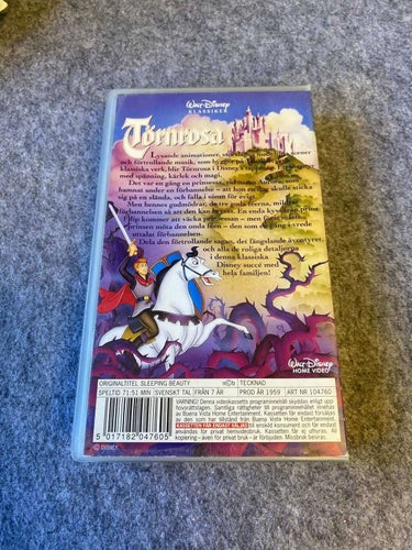 Walt Disney - Törnrosa - VHS