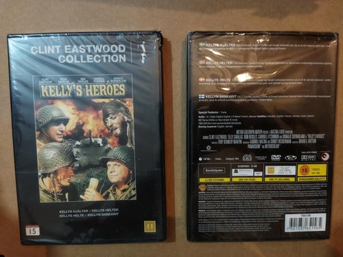 Clint Eastwood Collection - Kelly´s Heroes. DVD, NY, inplastad