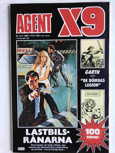 Agent X9 - 1981:12 VF-NM