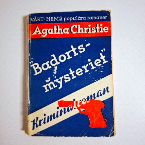 Agatha Christie - Badortsmysteriet (1933) | Svensk FÖRSTAUTGÅVA!