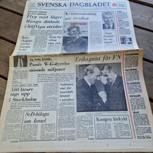 Svenska Dagbladet 9 maj 1973