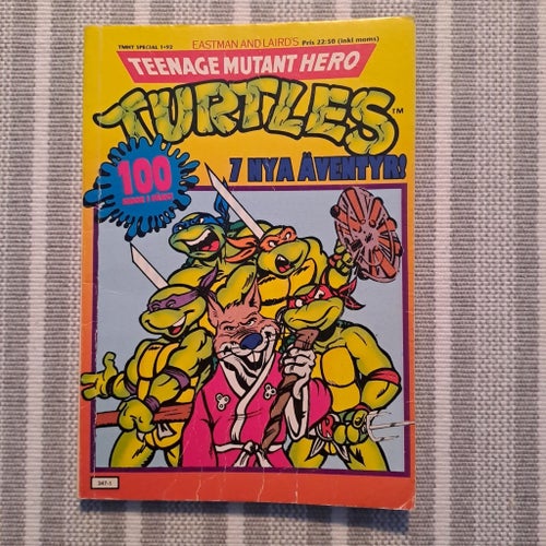 Teenage Mutant Hero Turtles: 7 Nya Äventyr!, Eastman And Laird's, 1992
