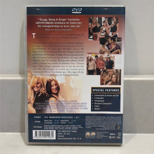 Snygg, Sexig & Singel DVD med Cameron Diaz, Christina Applegate, Selma Blair