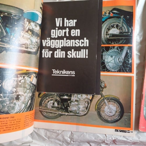 Teknikens värld 1971, MC-show