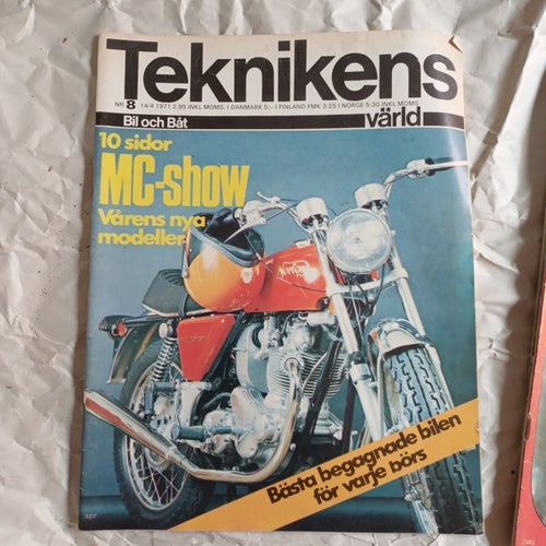 Teknikens värld 1971, MC-show