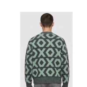 Acne Studios "XO" Face Sweater – Storlek Small – Sällsynt