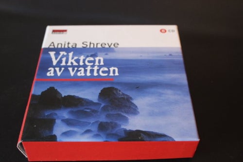 CD-bok: Vikten av vatten - Anita Shreve