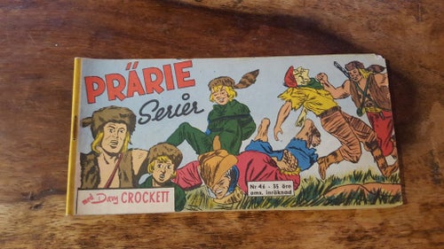 Prärie Serier / Davy Crocket / nr 46, 1962 / Gott skick