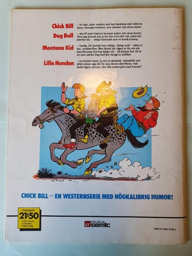 Chick Bills äventyr - Spökstaden 1983 (Örnserien)