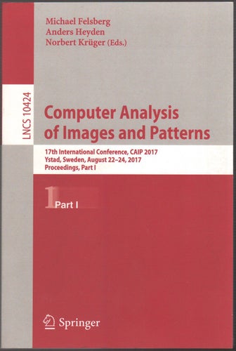 Computer Analysis of Images and Patterns 17th International Conference, CAIP...