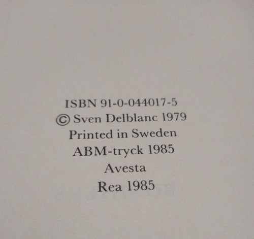 Kära farmor Sven Delblanc. Bok. Very fine plus
