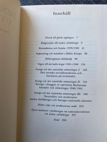 Alf W Johansson - Den nazistiska utmaningen - Aspekter på andra världskriget