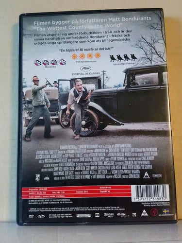 Lawless, Dvd
