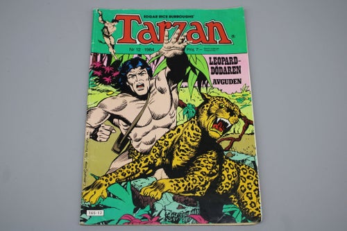 Serietidning : Tarzan Nr 12 1984