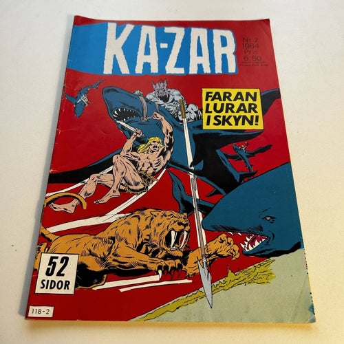 Ka-Zar nr 2 1984, samlarex! FN-