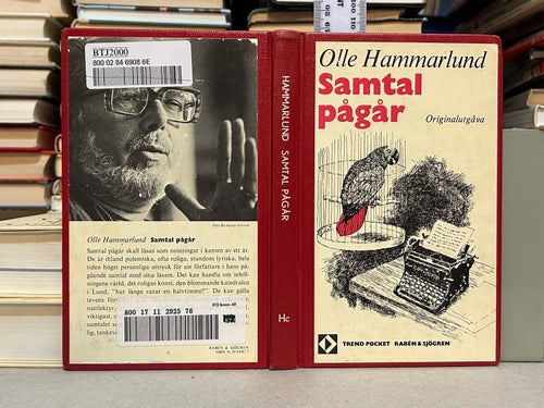 Samtal pågår av Olle Hammarlund. bok, Very Good plus, BM