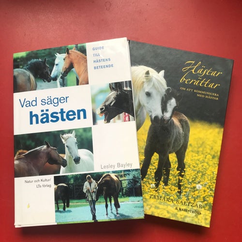 VAD SÄGER HÄSTEN Lesley Bayley + HÄSTAR BERÄTTAR Tamara Baltzar