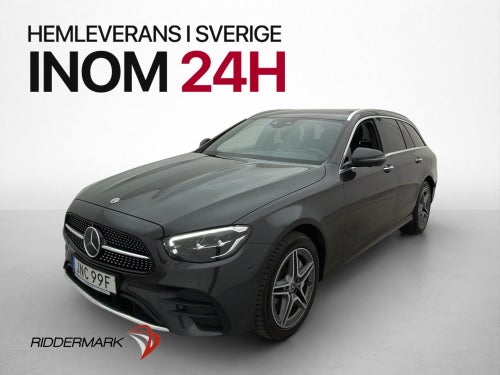 Mercedes-Benz E300 de 306hk 4M AMG Värm 360° Wide Burm Drag