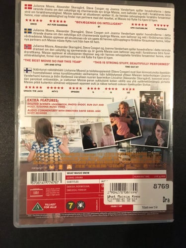 What Maisie Knew - DVD (2012)(Beg) J. Moore + A. Skarsgård