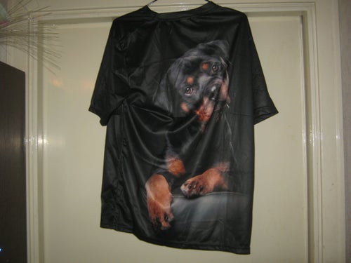 Svart herr t-shirt storlek = M (NY)