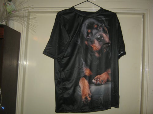 Svart herr t-shirt storlek = M (NY)