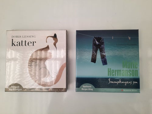 Ljudböcker 2 st: Doris Lessing + Marie Hermanson