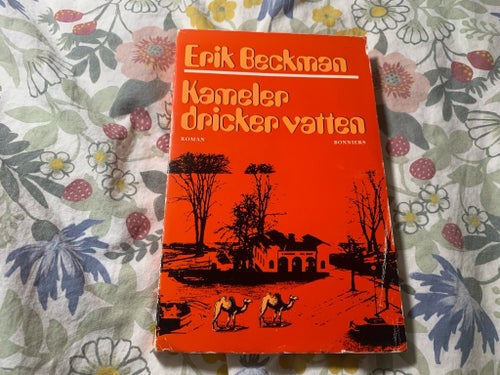 Kameler dricker vatten erik beckman bonniers lindesberg kult bergslagen