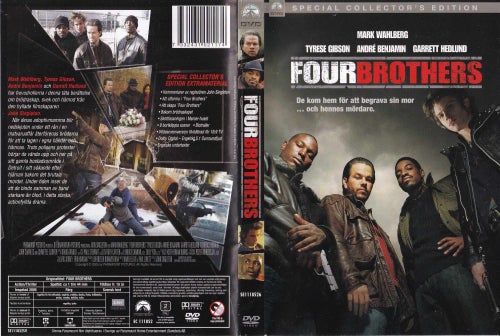 DVD - FOUR BROTHERS - SÖNDAGSFILMEN