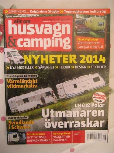 Allt om Husvagn & Camping Nr:9-2013