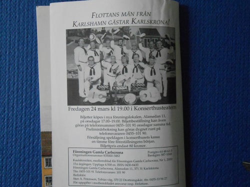 Kaulskroniten nr 1 2000 Föreningen Gamla Carlscrona Medlemsblad